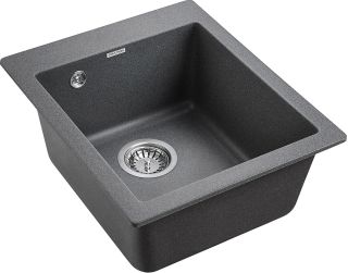 Мойка кухонная Paulmark Kante PM104249-DG графит